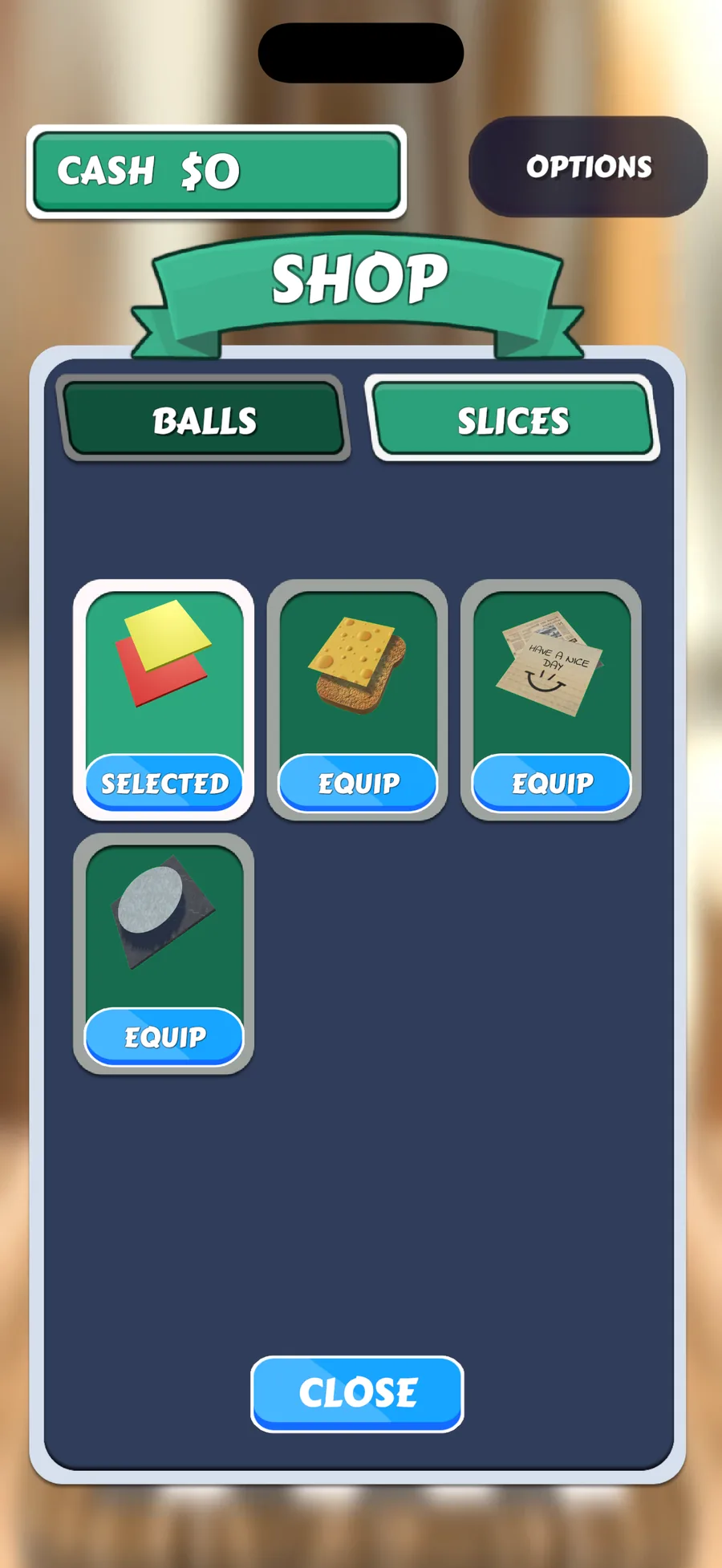Choosing a new slice trail in the shop